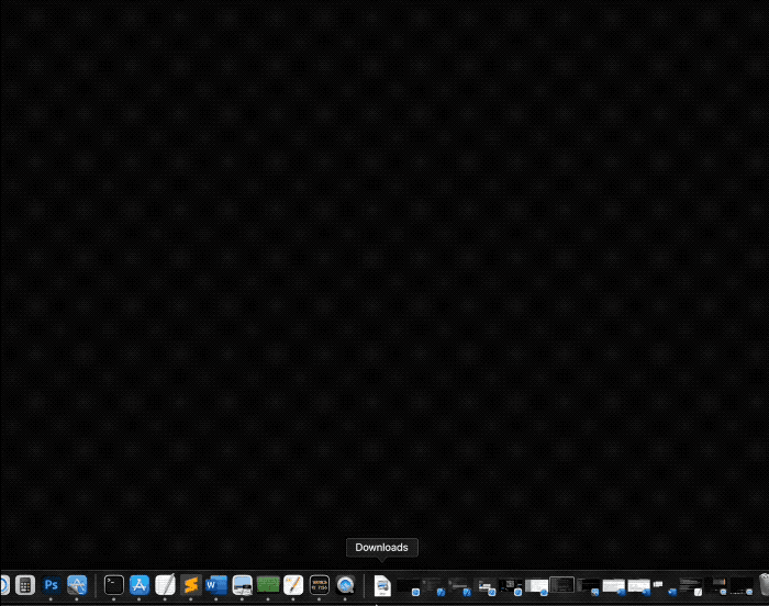 A GIF showing a person double-clicking on a malicious app disguised as a PDF, which opens without being blocked.